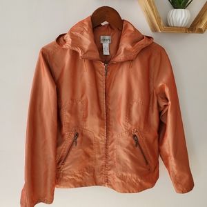 Chicos orange jacket- size 1-6
